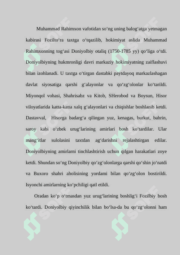 Buxoro xonligi davlatchiligi tarixi 5