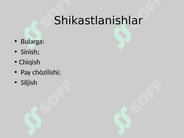 Yelka va yelka kamari shikastlanishi 3