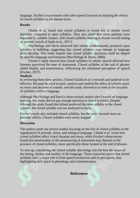 theoretical phonetics review closed syllables 2