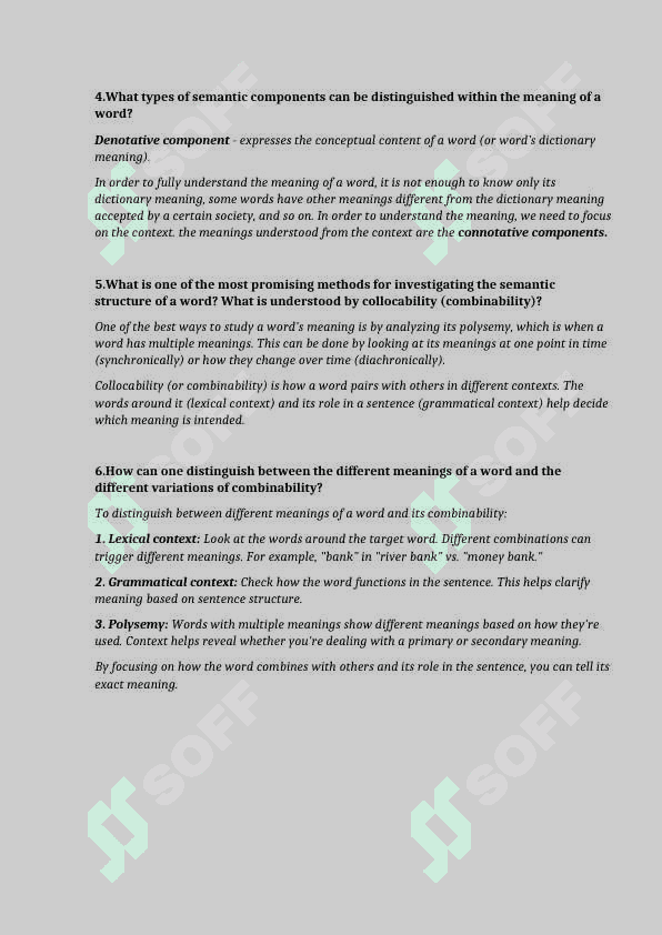 cognitive semantics independent work 5 / kognitiv semantika mustaqil ish 5 2