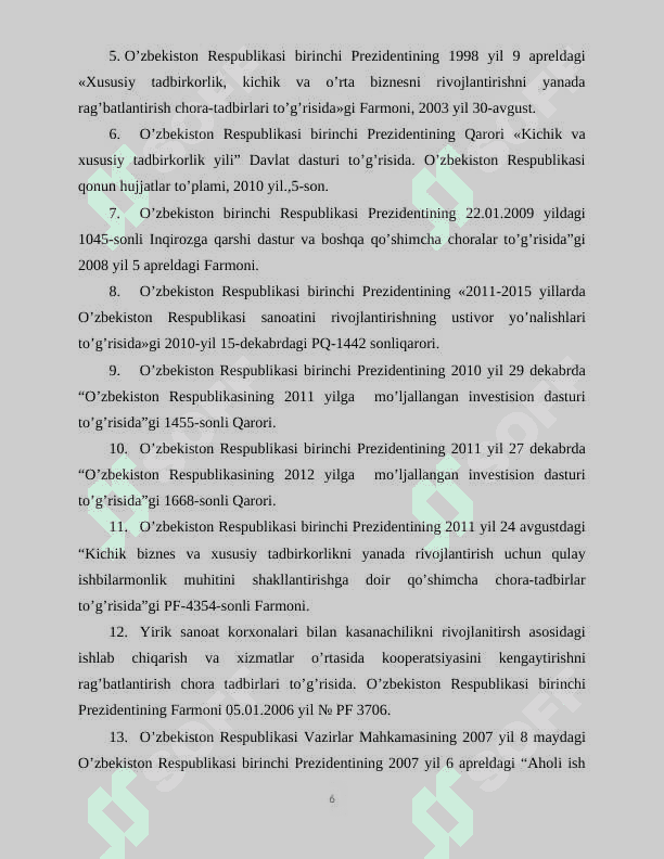 Hisobot amaliyot (Iqtisod) 6