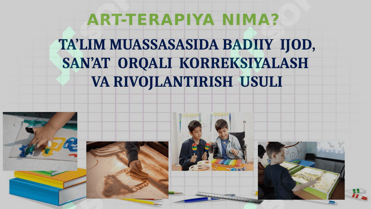Ta’lim tashkilotlarida alohida yordamga muhtoj  bolalarni ta’lim olishini qo’llab quvvatlash texnologiyalari. 6
