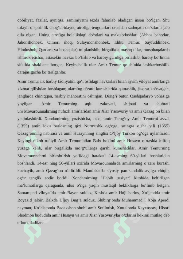 Mavzu manaviyat soati 4