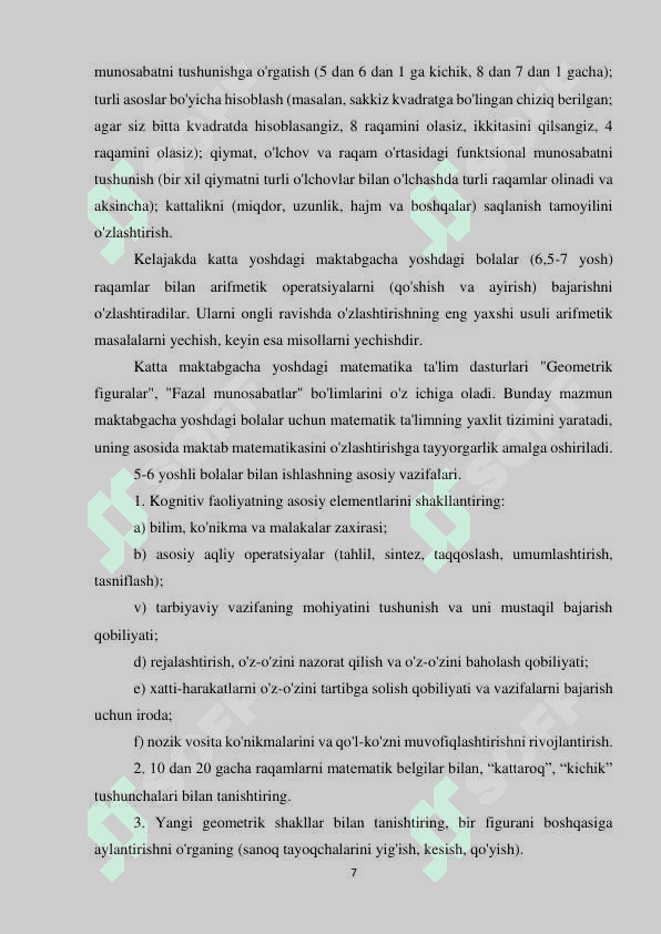 Matematikaga o’rgatishning zamonaviy metodlari 6