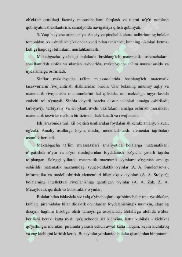 Matematikaga o’rgatishning zamonaviy metodlari 8