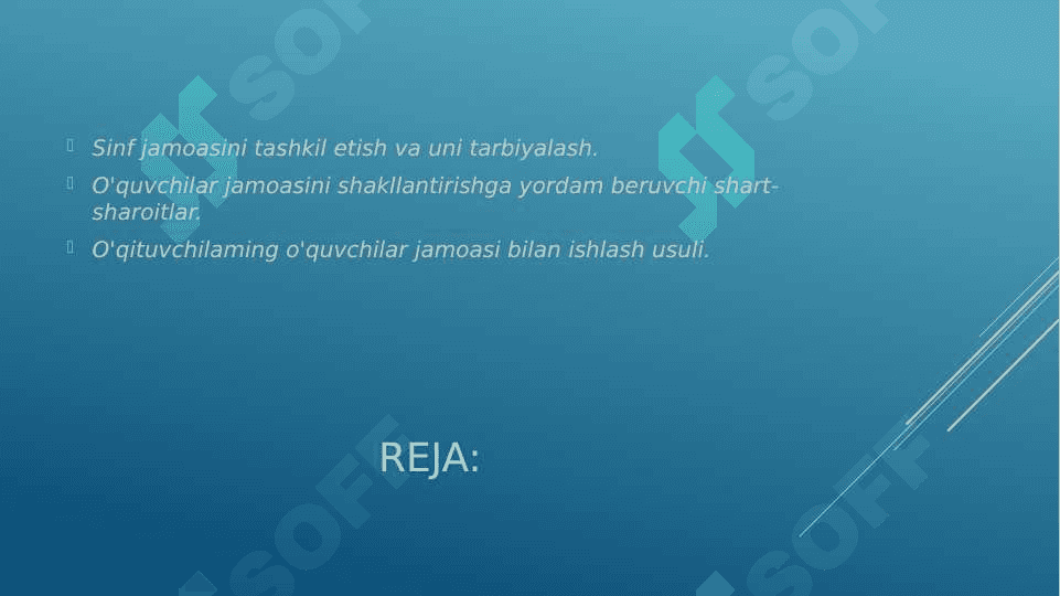 jamoa haqida umumiy tushuncha. Jamoada shaxsni tarbiyalash 2
