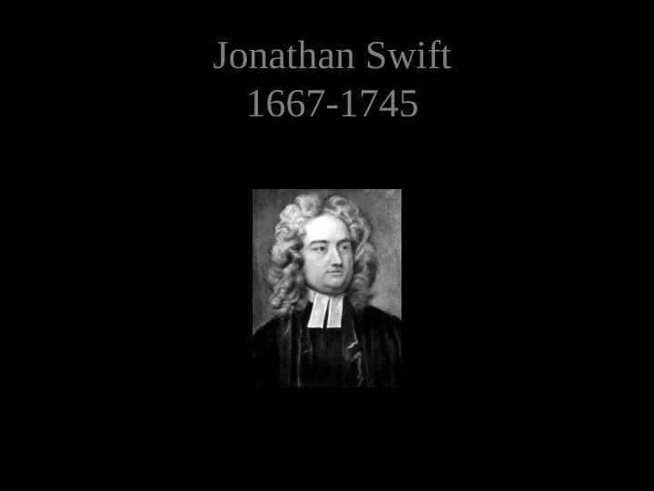 Jonathan Swift