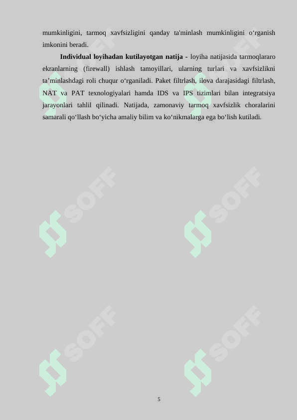 Tarmoqlararo ekran dasturini sozlash 5