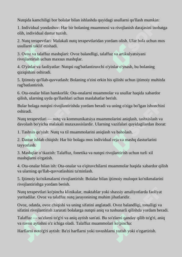 Nutqida nuqsoni boʻlgan bolalar 3
