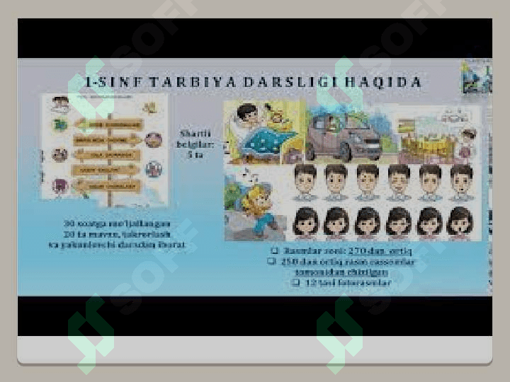 1-sinf “tarbiya” darsligini o’rganish 3