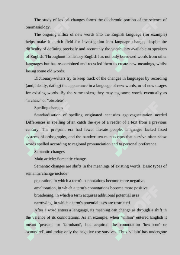 Language change and the factors that influence it. The internet 4