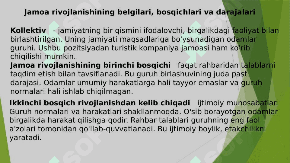Jamoani shakllanish yo’llari 4