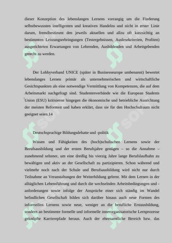 Lebenslanges Lernen 3