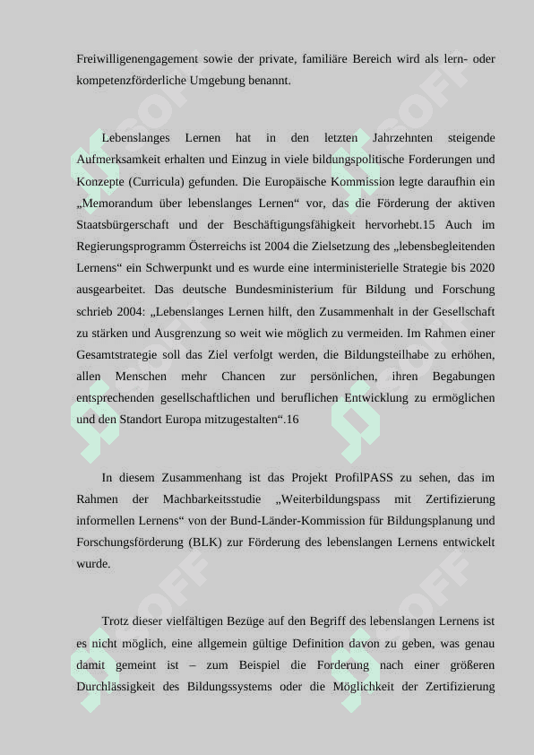 Lebenslanges Lernen 4
