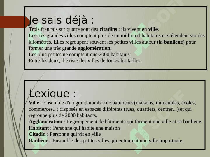 Les villes français 2