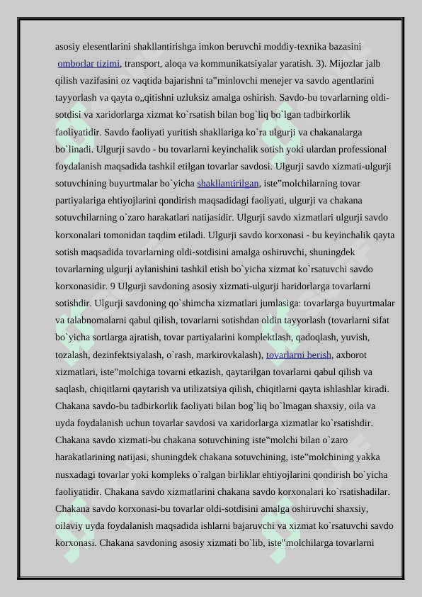 O'zbekiston Respublikasining tashqi savdo siyosati. 8