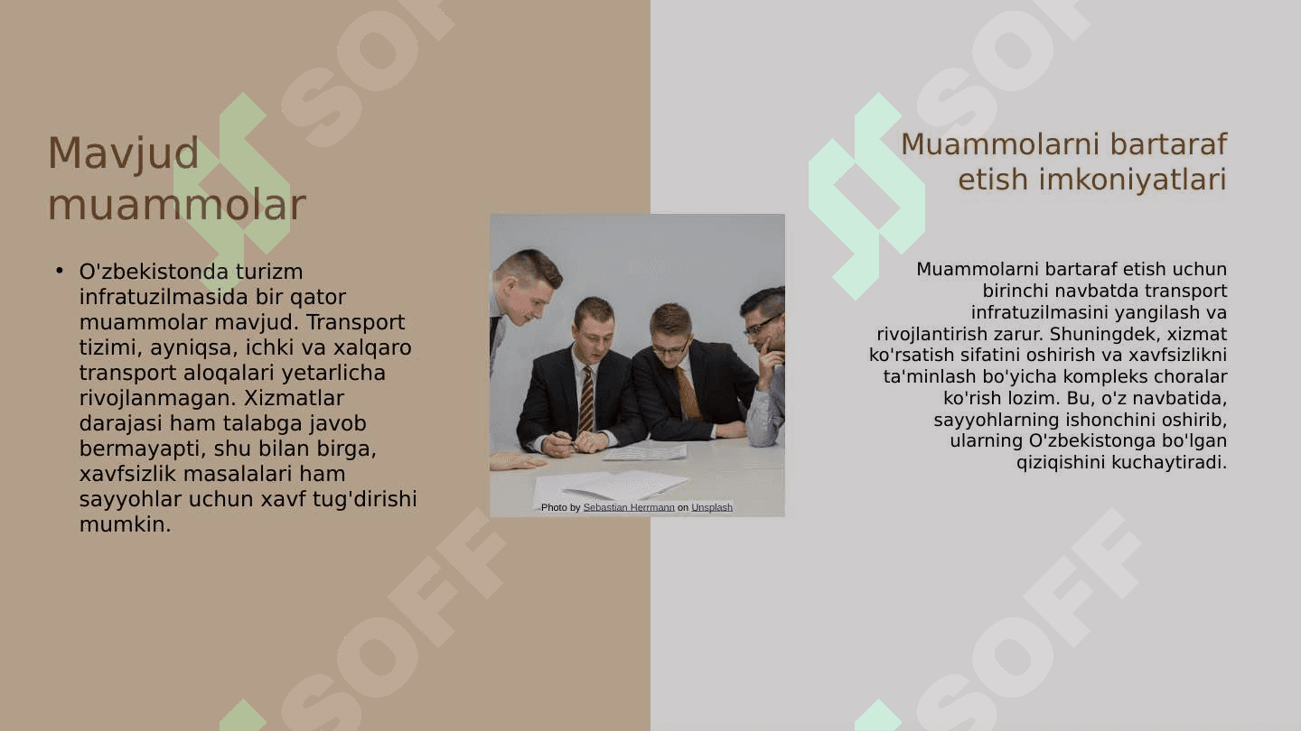 Oʻzbekistonda turizm infratuzilmasi haqida maʼlumot 5