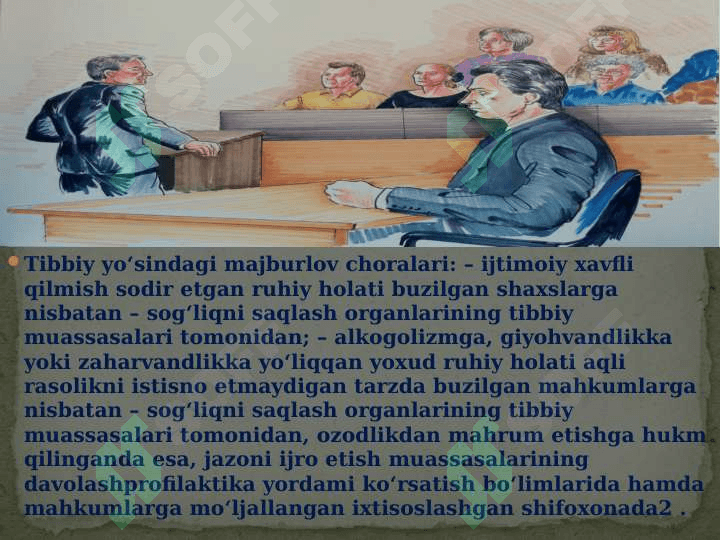 BOSHQA BOSHQA JINOYAT-HUQUQIY TA’SIR CHORALARINI IJRO ETISH 4