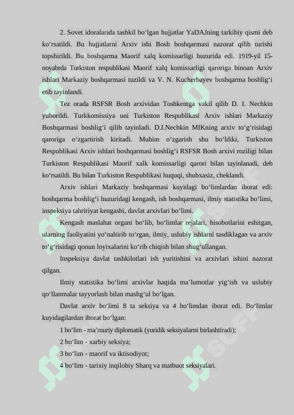 1917-1940-YILLARDA O‘ZBEKISTONDA ARXIV ISHI 2