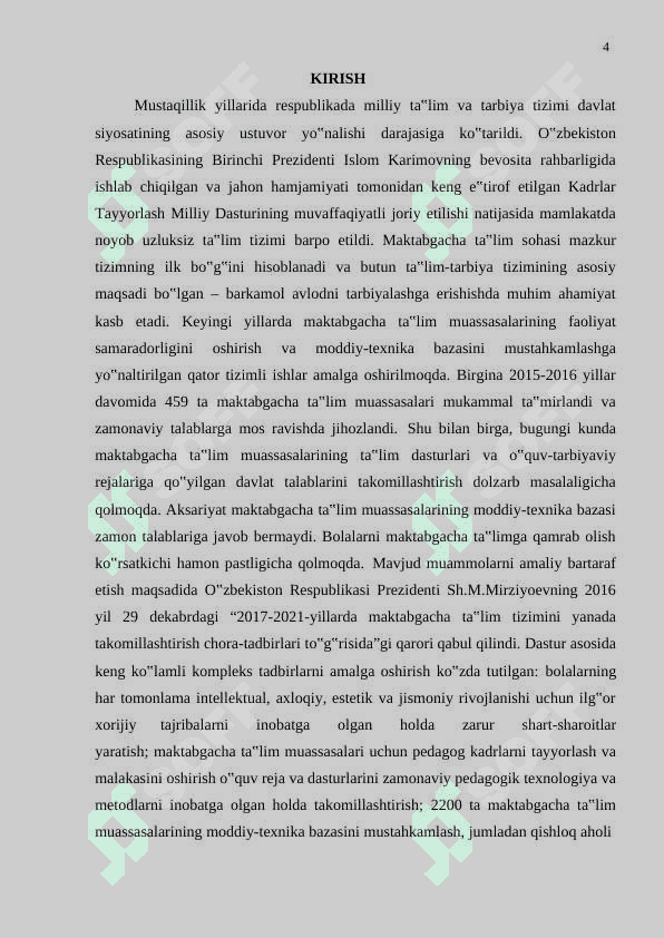 3-SINFDA HARAKAT VA HOLAT FE’LLARINI NOAN’ANAVIY USULLAR BILAN O’RGATISH 4