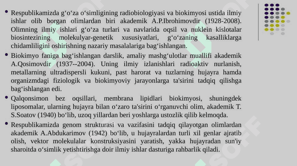 Biologik kimyo 6