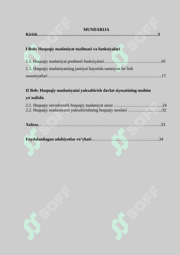 Huquqiy madaniyat va Huquqiy tarbiya asoslari 2