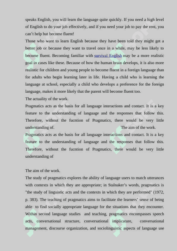 PRAGMATICS IN LINGUISTIC DEFINITION AND EXAMPLES 3
