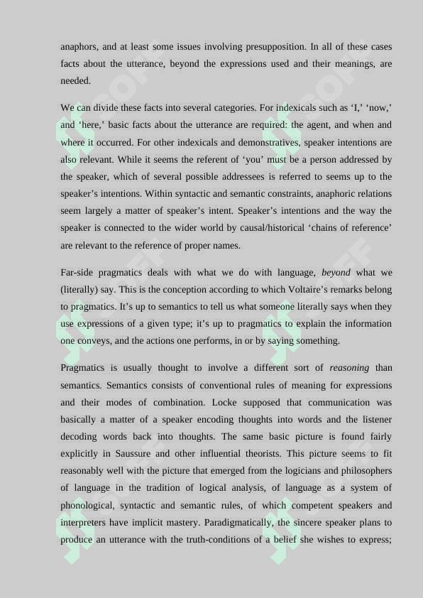 PRAGMATICS IN LINGUISTIC DEFINITION AND EXAMPLES 8