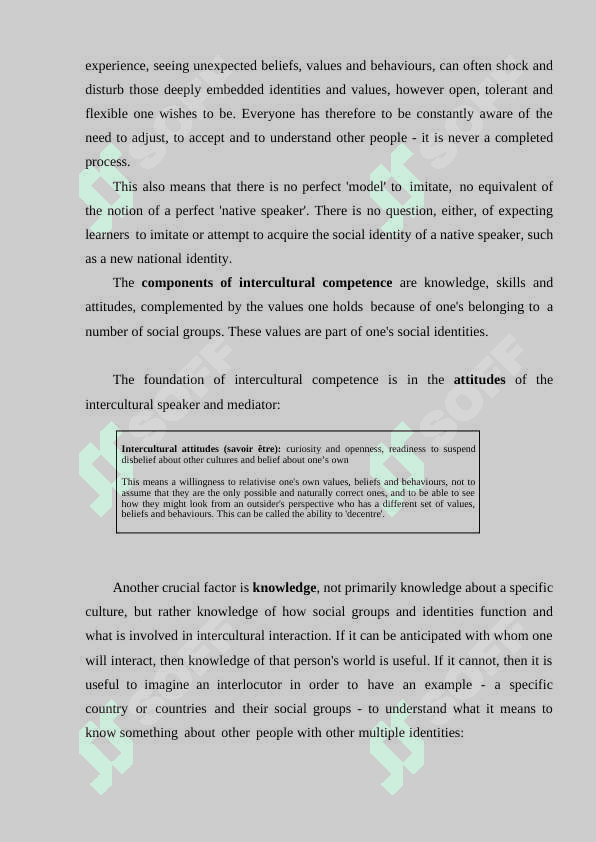 THE SOCIOCULTURAL AND INTERCULTURAL DIMENSION OF LANGUAGE 7