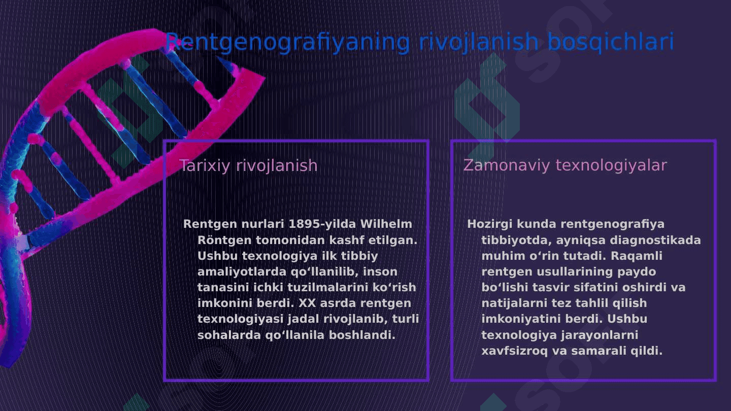 Zamonaviy rentgen tashxislash usullari 4