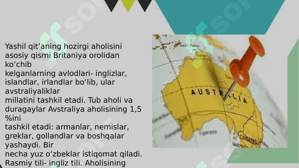 Avstraliya xalqlarining uruf odatlari va marosimlari 5