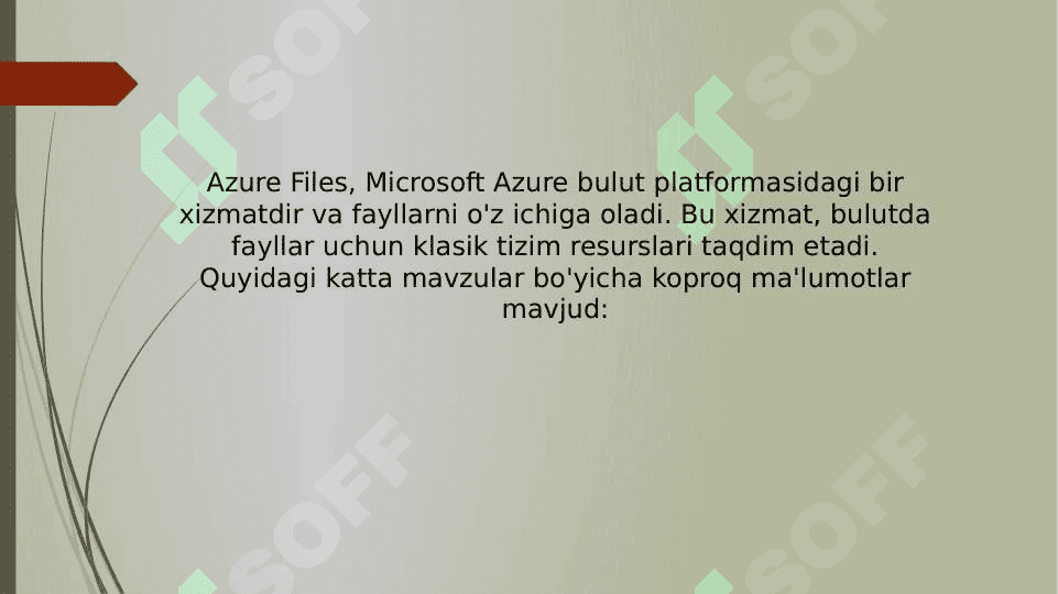 Azure files 2