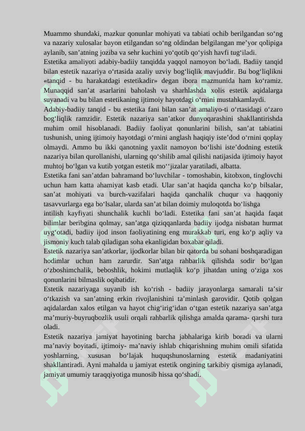 Pedagogik faoliyatda estetika 7