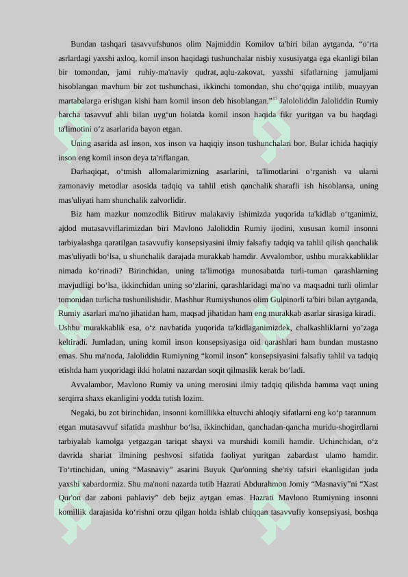 Jaloloddin Rumiyning inson tabiatiga oid qarashlarini qiyosiy tahlil etish 3