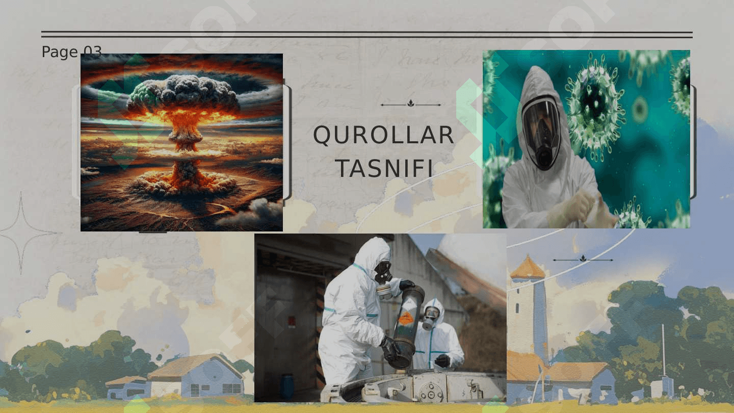 Ommaviy qirgʻin qurollarining tasnifi 4