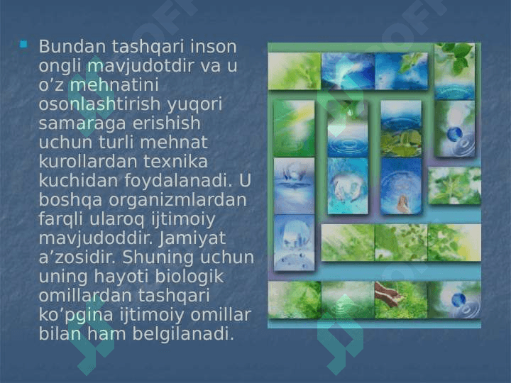 Antropogen landshaftlar, alohida muhofaza qilinadigan hududlarning ekologik holati 3