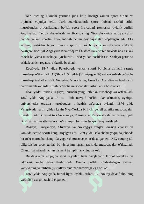 Xalqaro sport va Olimpiya harakatining vujudga kelishining asosiy omillari 4