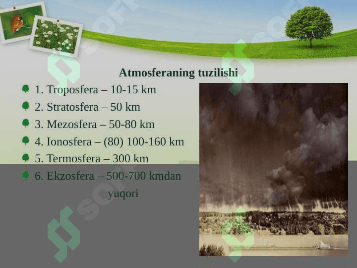 ATMOSFERANING IFLOSLANISH MUAMMOLARI 6