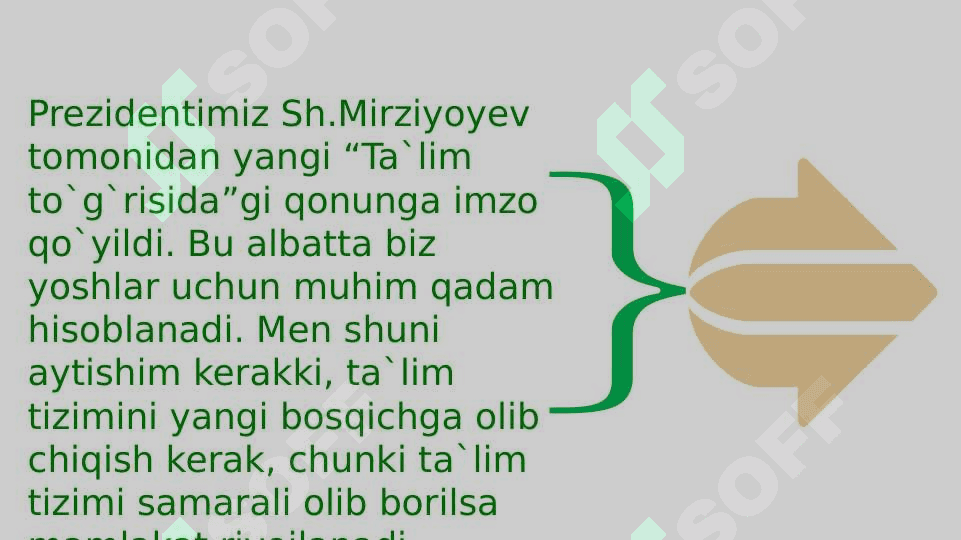 Mavzu: O`zbekiston Respublikasining ta`lim to‘g‘risidagi qonun qabul qilinishi 2