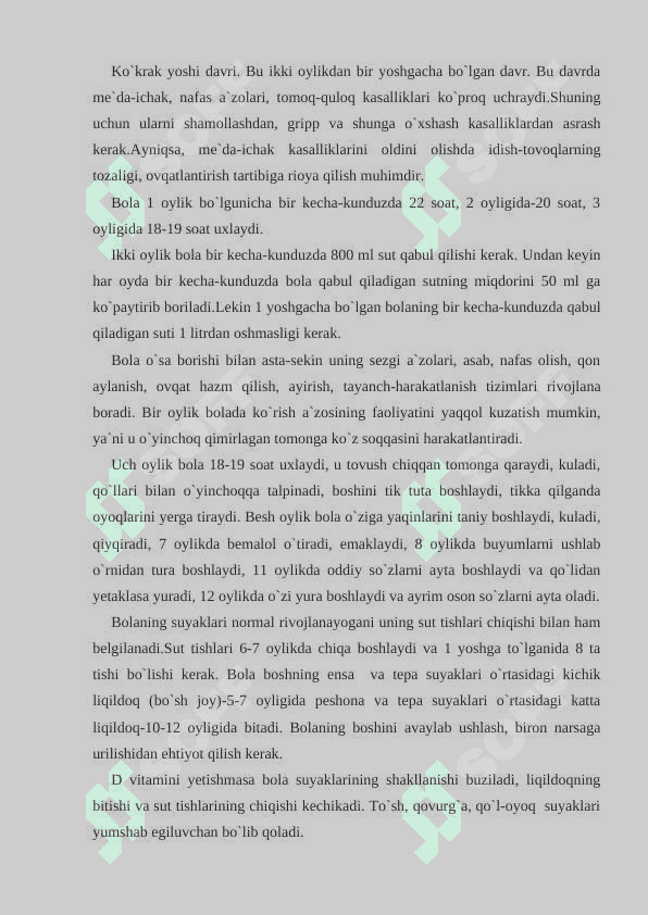 Bolaning o`sishi va rivojlanishi. Qad-qomat va  uning buzilishlari. Sog`liq guruhlari 3