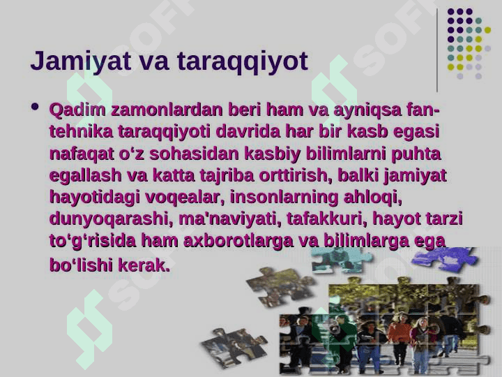 Jamiyat taraqqiyotida tarixning mazmuni yo'nalishlari va konsepsiyalari 2