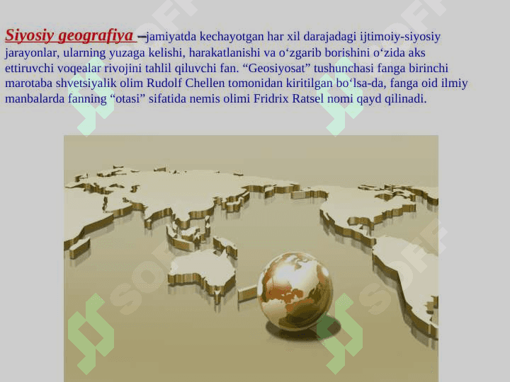 Dunyoning geogsiyosiy tizimi va uning shakllanishi 2