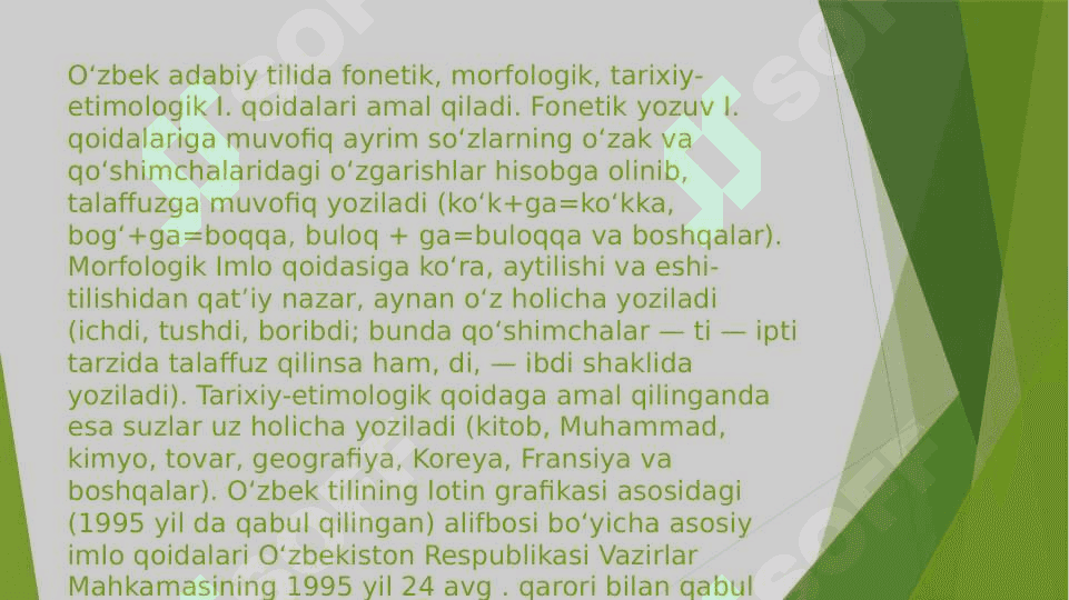 Mavzu:O’zbek tilining imlo qoidalari va soha egalarining savodxonligi.’’xxi asr o’zbek milliy istiqlol g’oyasi’’mavzusida ijodiy matn yaratish. 3