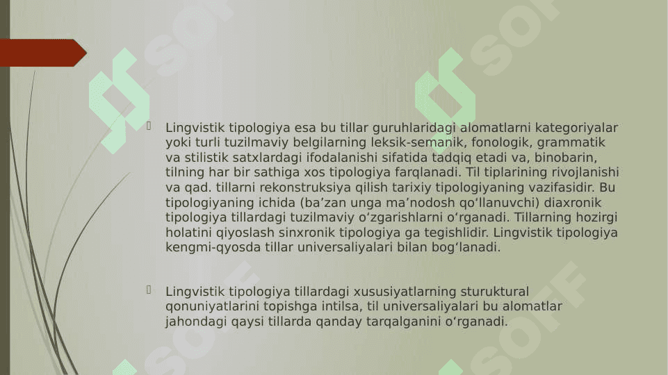 Lingvistik tipologiya 3