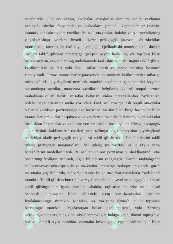 Maktabgacha talim tashkiloti va oila hamkorligi 8