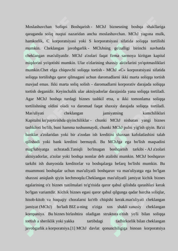 Masuliyati cheklangan jamiyatini tashkil etish 3
