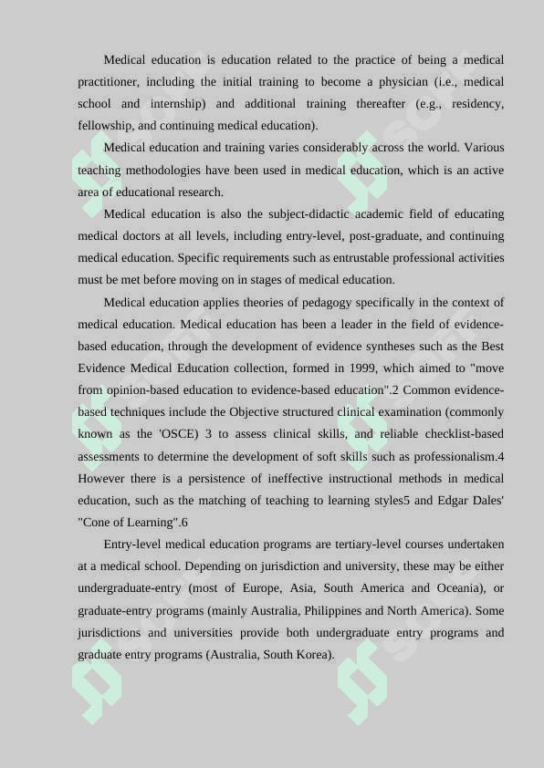 Medical education 2