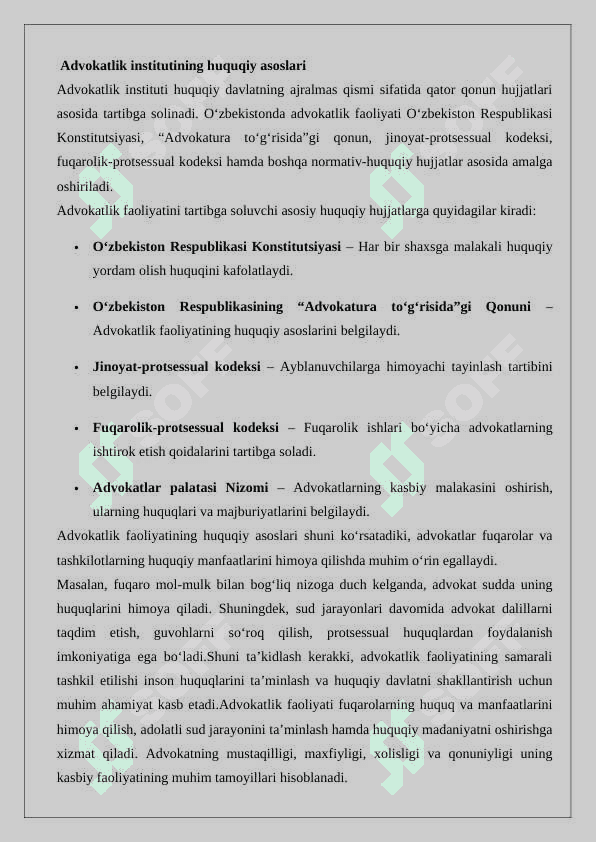 Advokatlik faoliyati tamoyillari 3