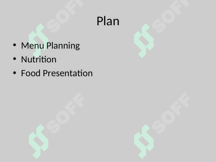 Designing menus and writing recipes 2