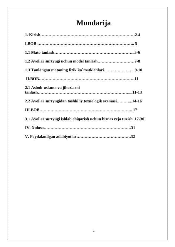 KURS ISHI